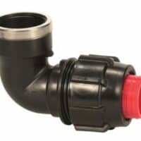 Rural Female Iron Rural Poly Elbows - Imperial 2"-3/4  Plasson