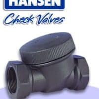 Hansen Spring Loaded Check Valves  65mm-32mm