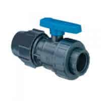PLASSON UNION BSP/METRIC POLY CONNECTOR 50mm - 15mm