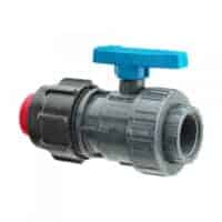 PLASSON UNION VALVES BSP & RURAL POLY PIPE ONE END 50BSP-15mm Bsp