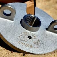 Bore Cap used to support submersible pumps